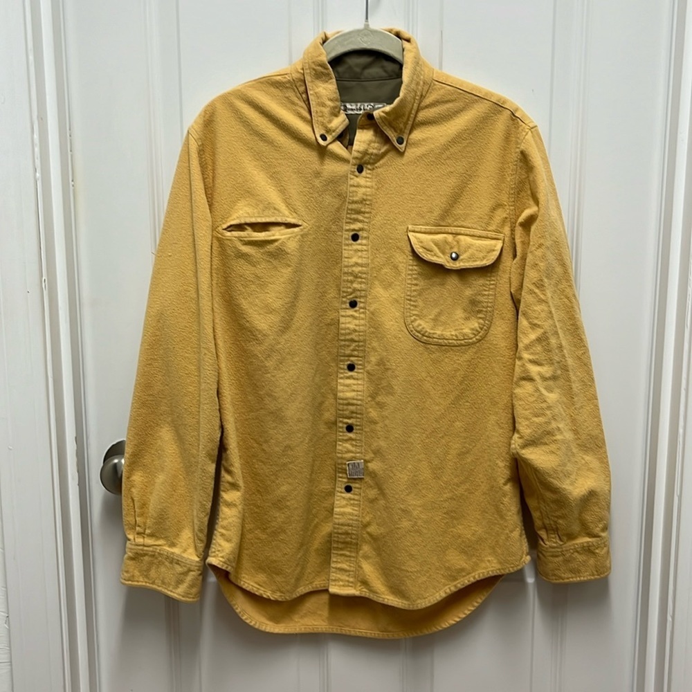 Oscar da la at Renta Gold Chemises Snap Button down